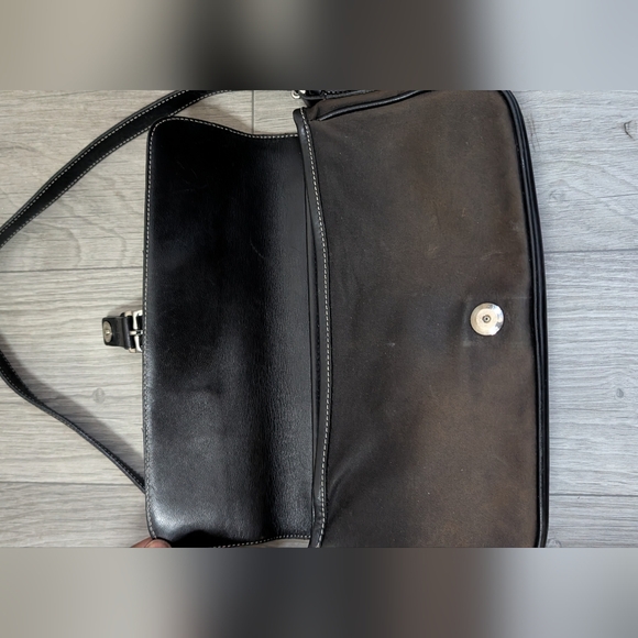 COACH Hampton Y2K Shoulder Bag 🖤💚 - Picture 6 of 8